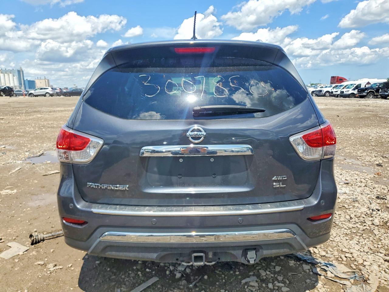2014 Nissan Pathfinder Sl Gray vin: 5N1AR2MM9EC702869