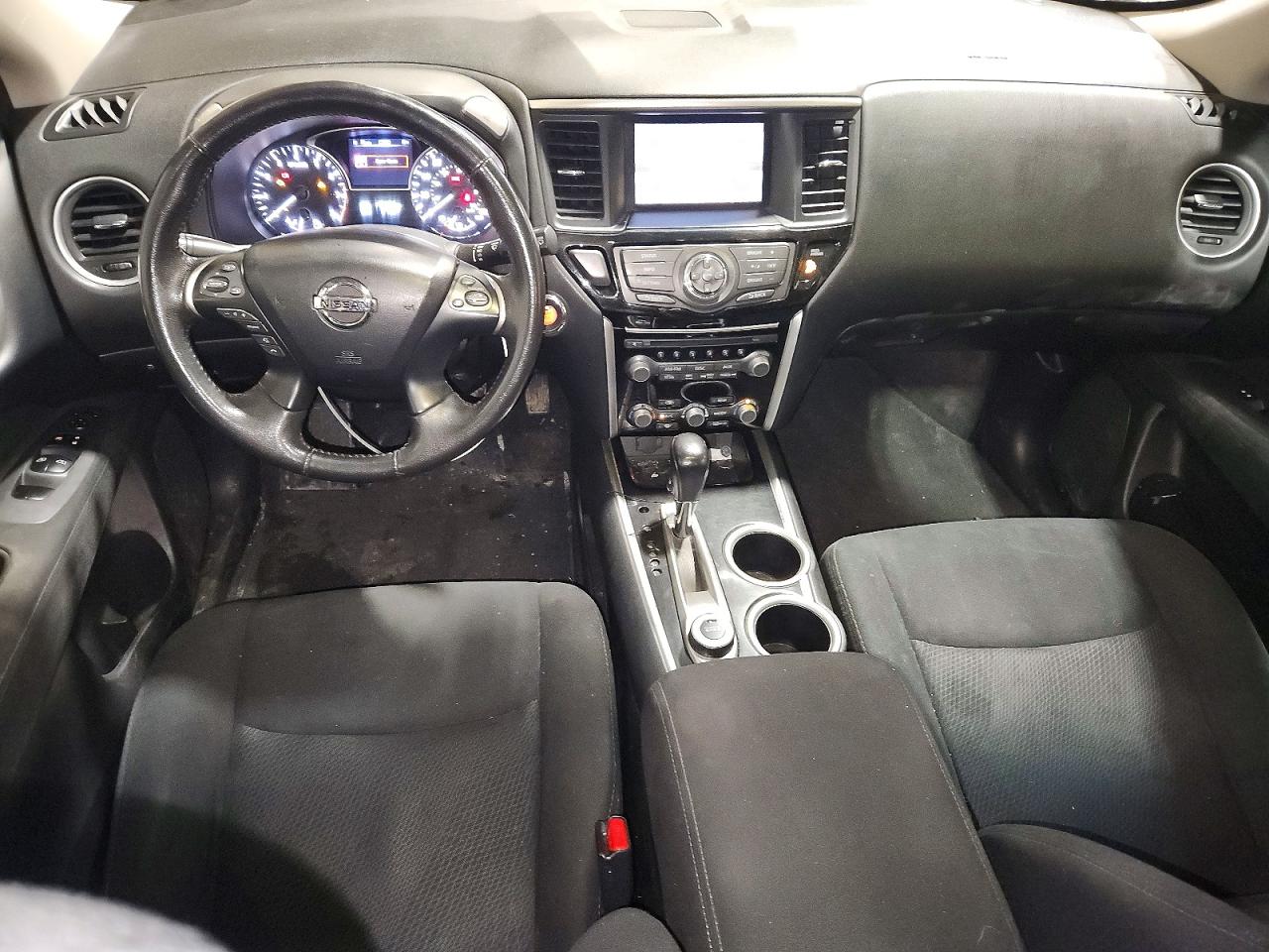 2014 Nissan Pathfinder Sv Blue vin: 5N1AR2MM9EC705724