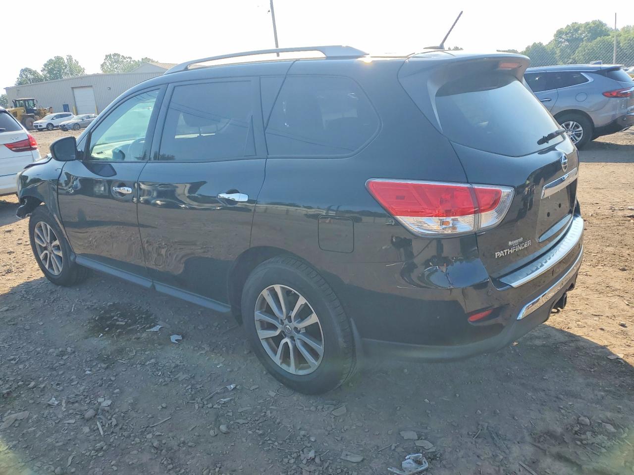 2014 Nissan Pathfinder Sv Black vin: 5N1AR2MM9EC717517