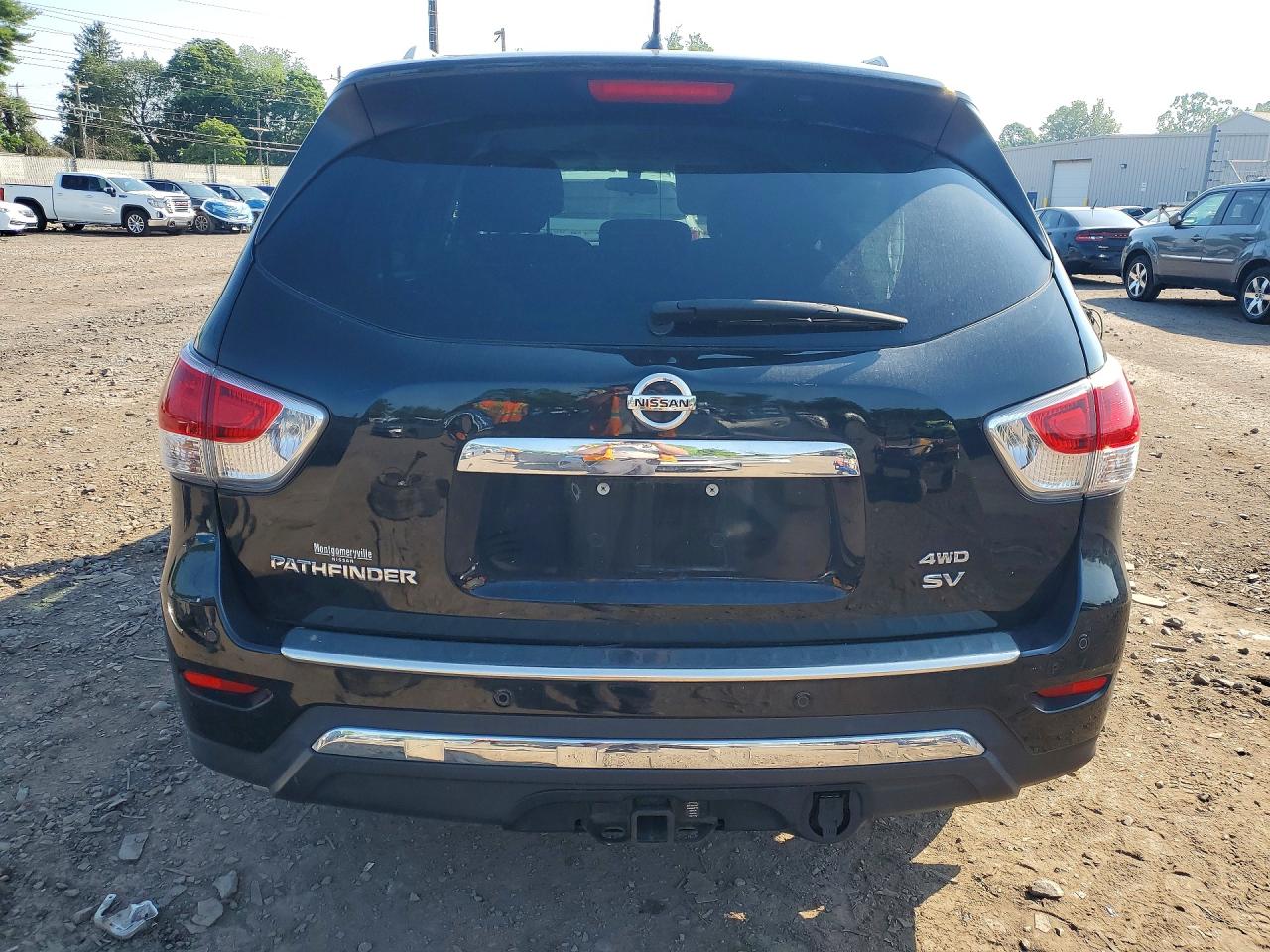 2014 Nissan Pathfinder Sv Black vin: 5N1AR2MM9EC717517