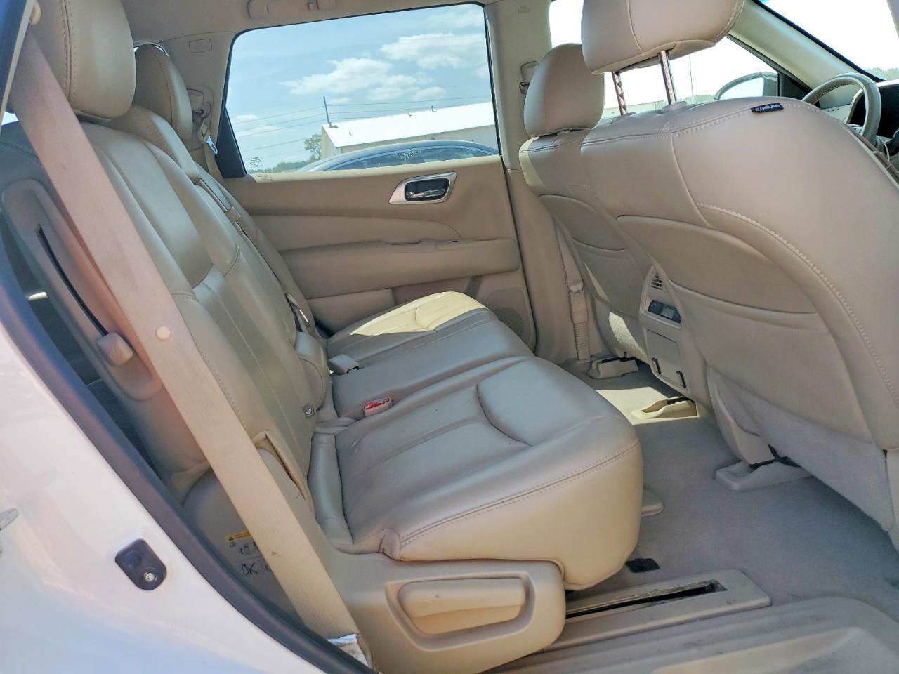 2014 Nissan Pathfinder Sl White vin: 5N1AR2MM9EC724256