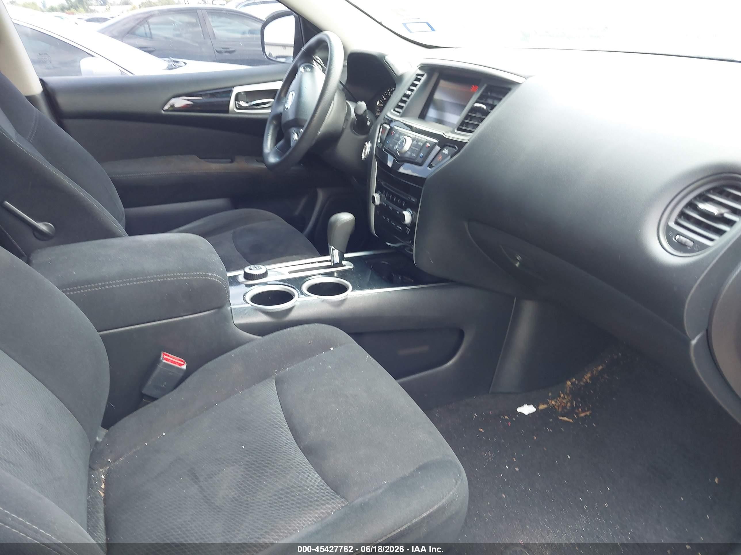 2015 Nissan Pathfinder S Brown vin: 5N1AR2MM9FC604927