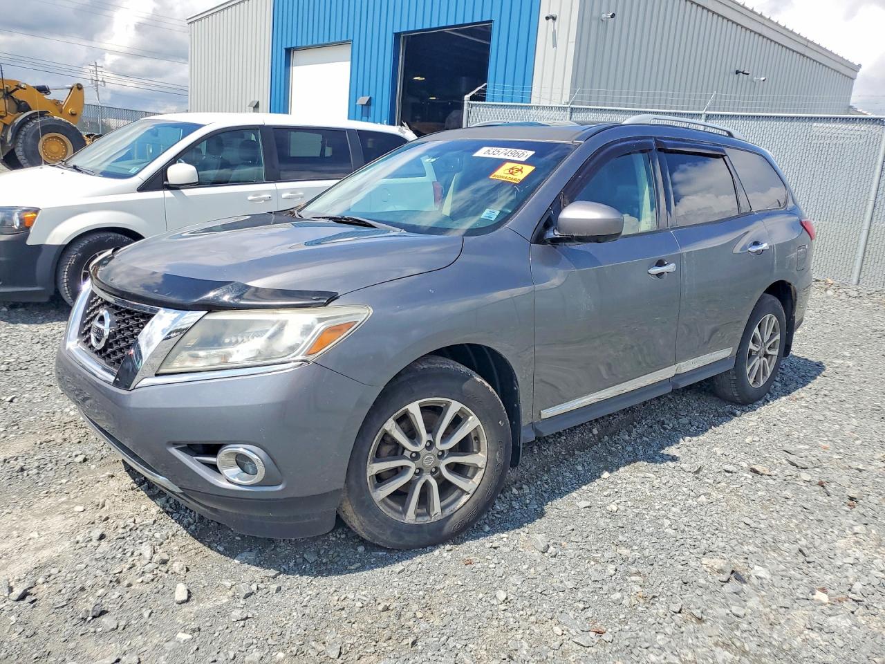 2015 Nissan Pathfinder S Gray vin: 5N1AR2MM9FC612736