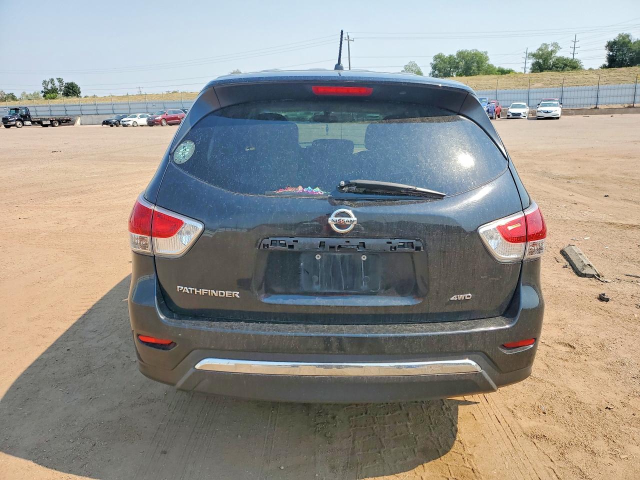 2015 Nissan Pathfinder S Черный vin: 5N1AR2MM9FC614969