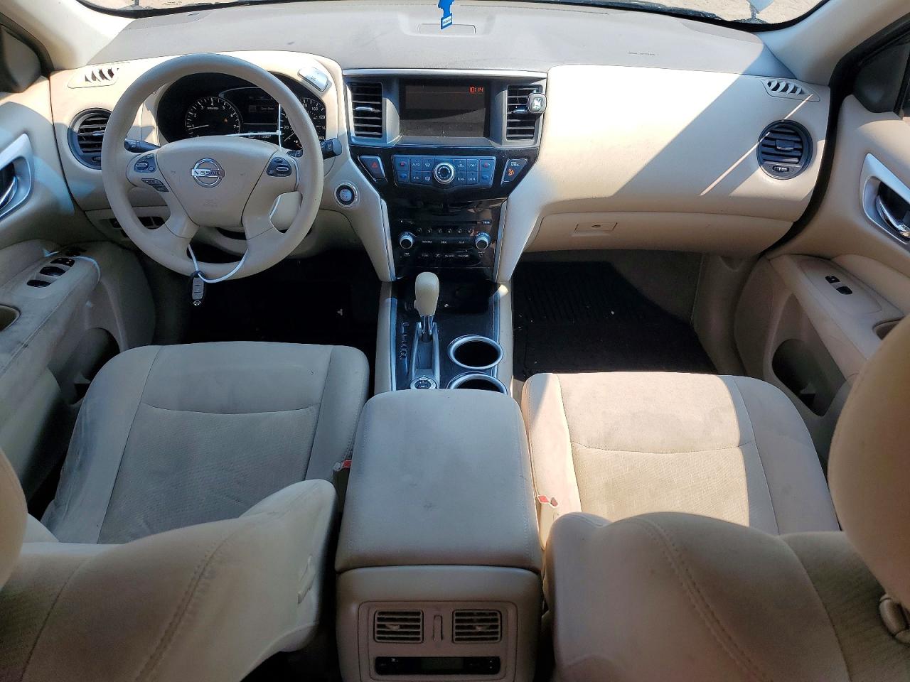 2015 Nissan Pathfinder S Черный vin: 5N1AR2MM9FC614969