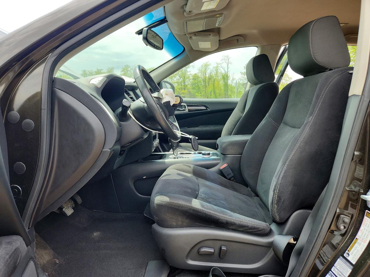 2015 Nissan Pathfinder Sv Green vin: 5N1AR2MM9FC626474