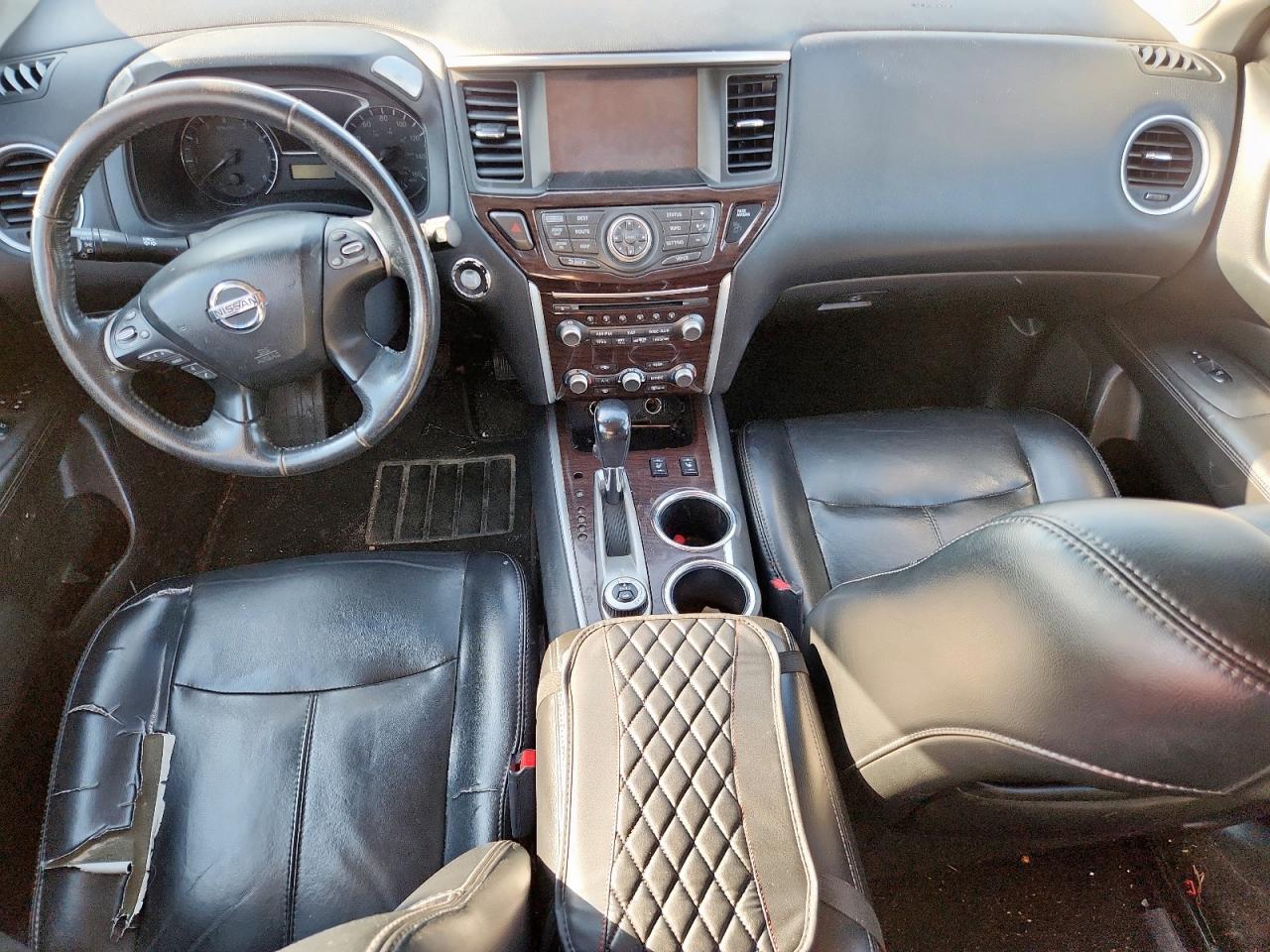2015 Nissan Pathfinder S Gray vin: 5N1AR2MM9FC632419