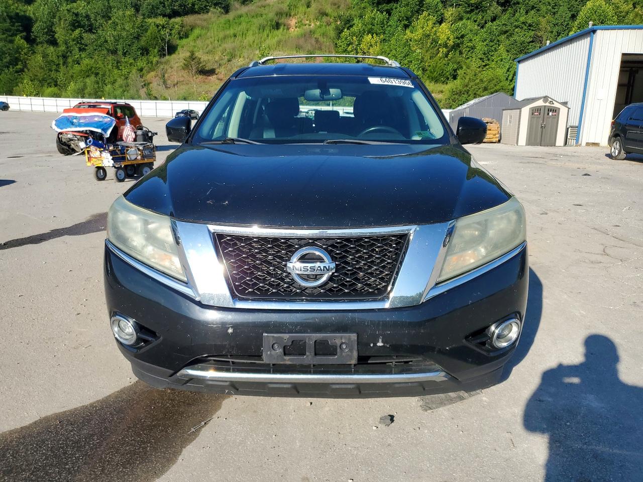 2015 Nissan Pathfinder Sl Черный vin: 5N1AR2MM9FC642352
