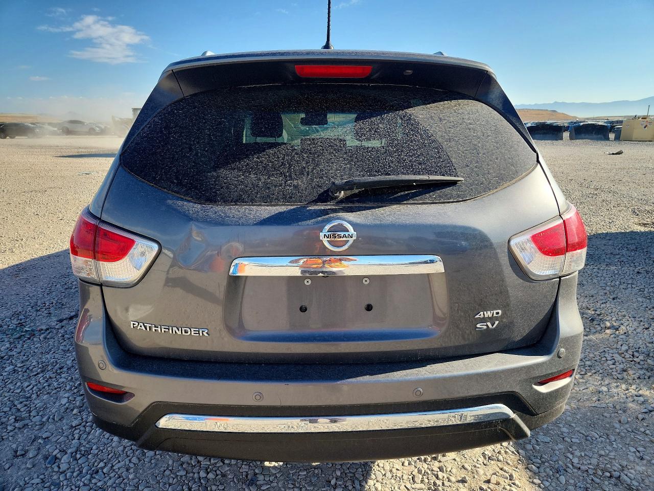 2015 Nissan Pathfinder Sv Gray vin: 5N1AR2MM9FC646837