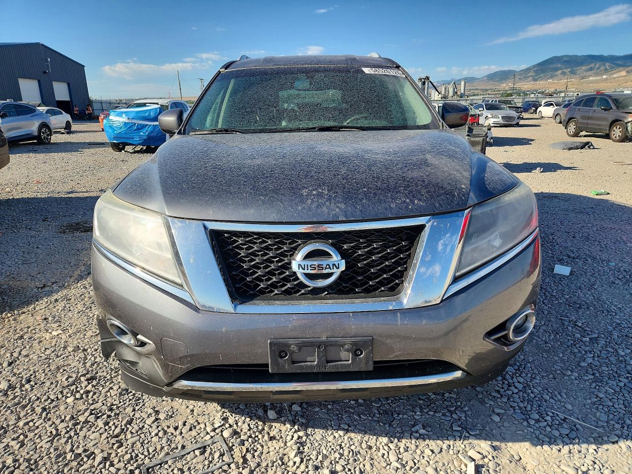 2015 Nissan Pathfinder Sv Gray vin: 5N1AR2MM9FC646837