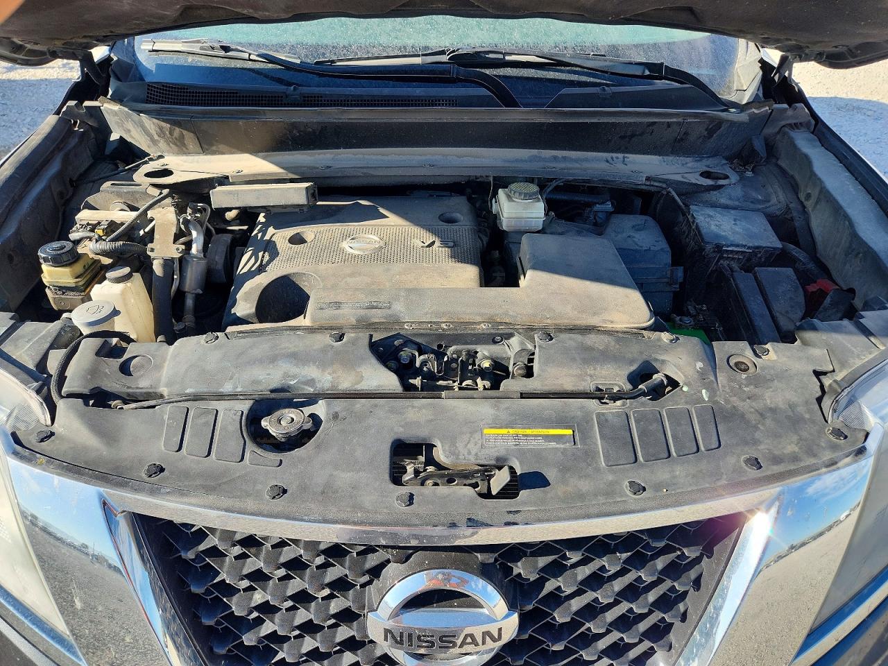 2015 Nissan Pathfinder Sv Gray vin: 5N1AR2MM9FC646837