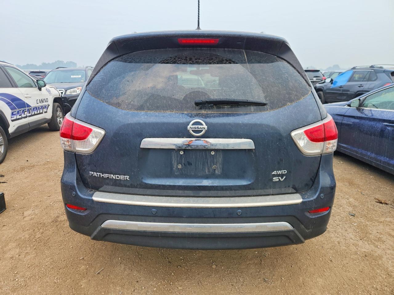 2015 Nissan Pathfinder Sv Blue vin: 5N1AR2MM9FC652735