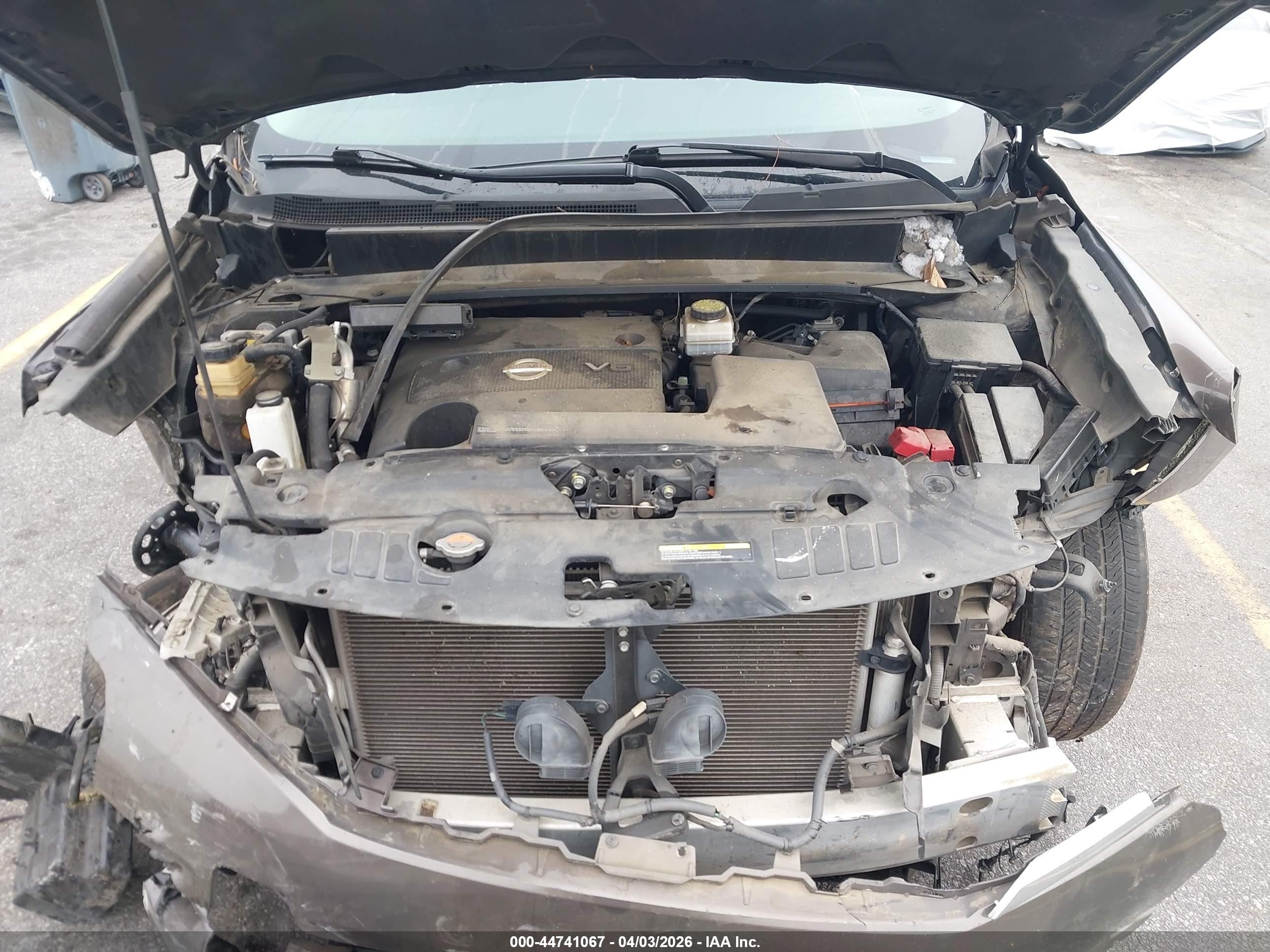 2015 Nissan Pathfinder Sl Gray vin: 5N1AR2MM9FC681989