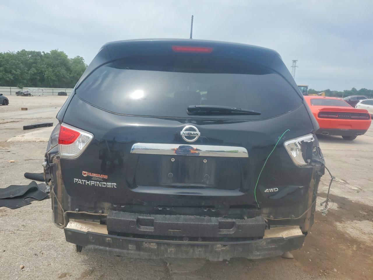 2015 Nissan Pathfinder S Black vin: 5N1AR2MM9FC685816