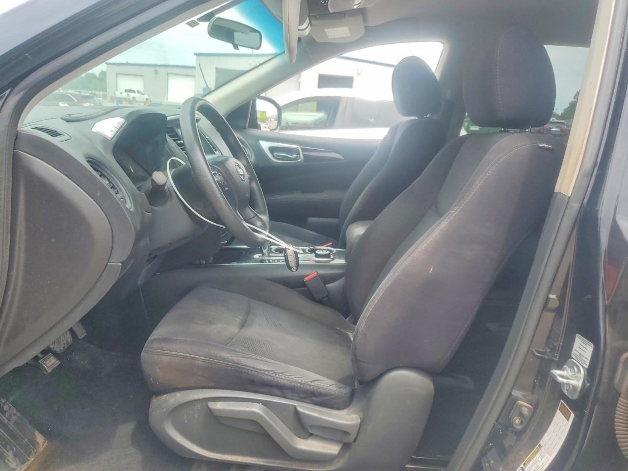 2015 Nissan Pathfinder S Black vin: 5N1AR2MM9FC685816