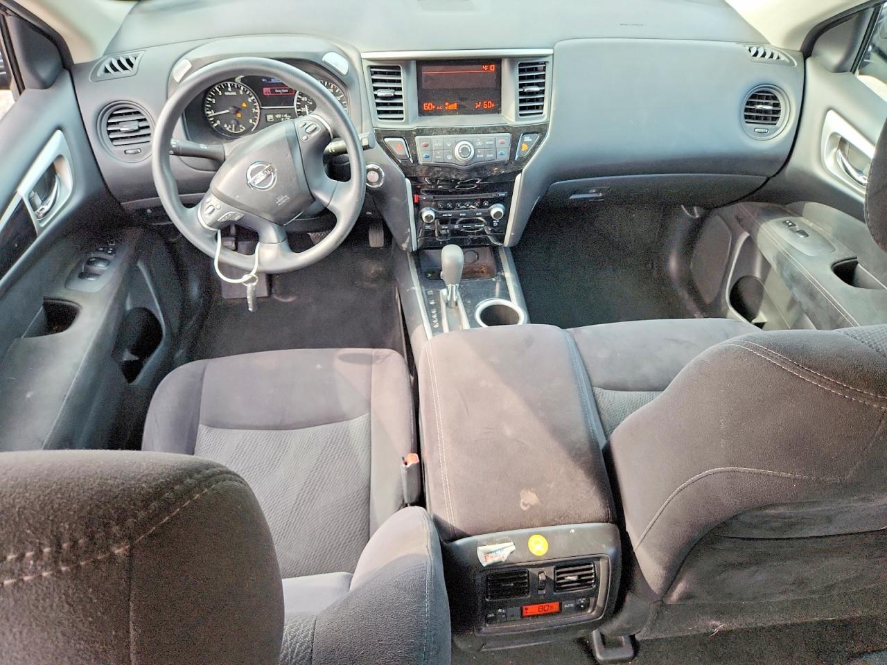 2015 Nissan Pathfinder S Черный vin: 5N1AR2MM9FC695214
