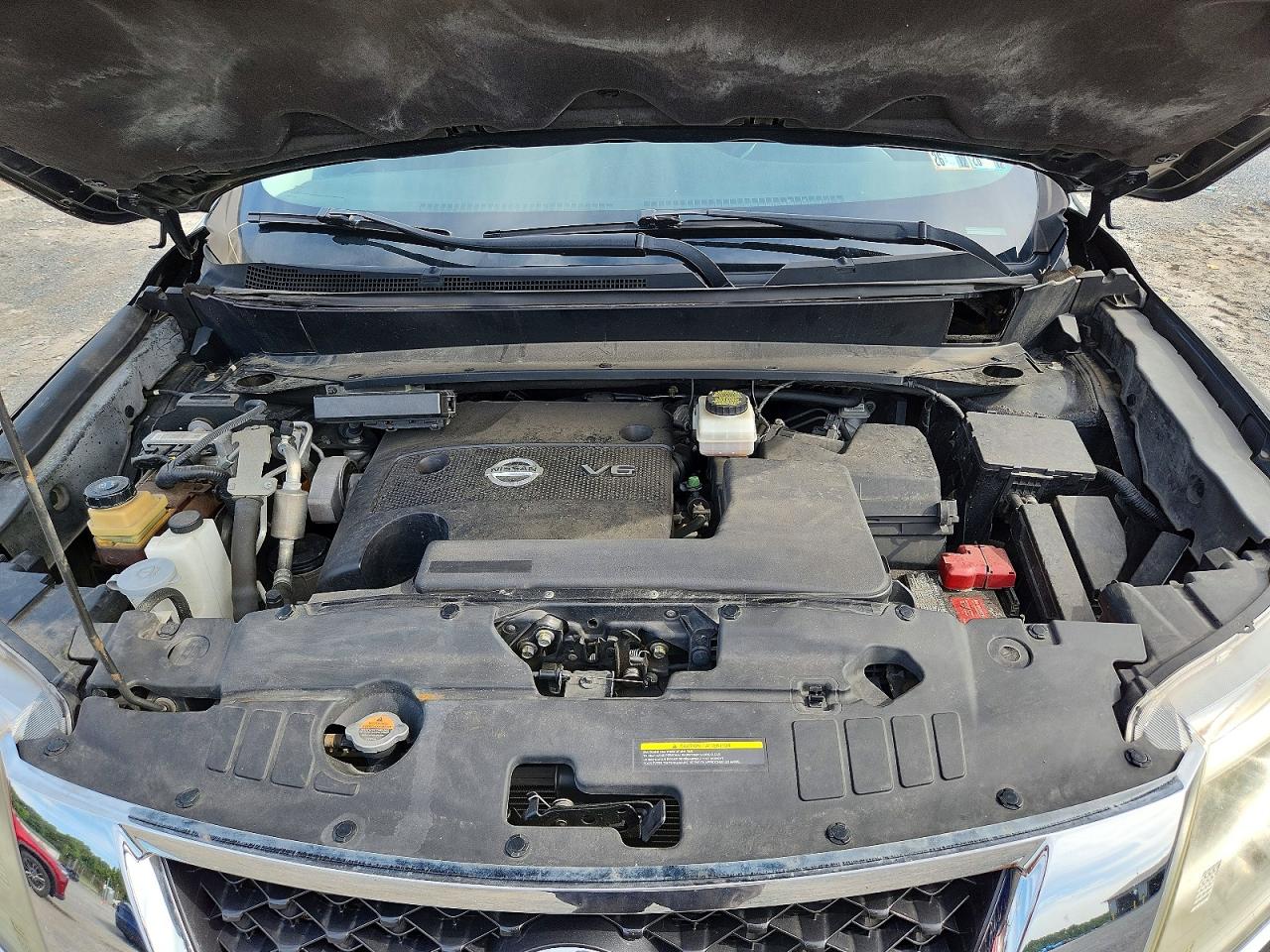 2015 Nissan Pathfinder S Черный vin: 5N1AR2MM9FC695214