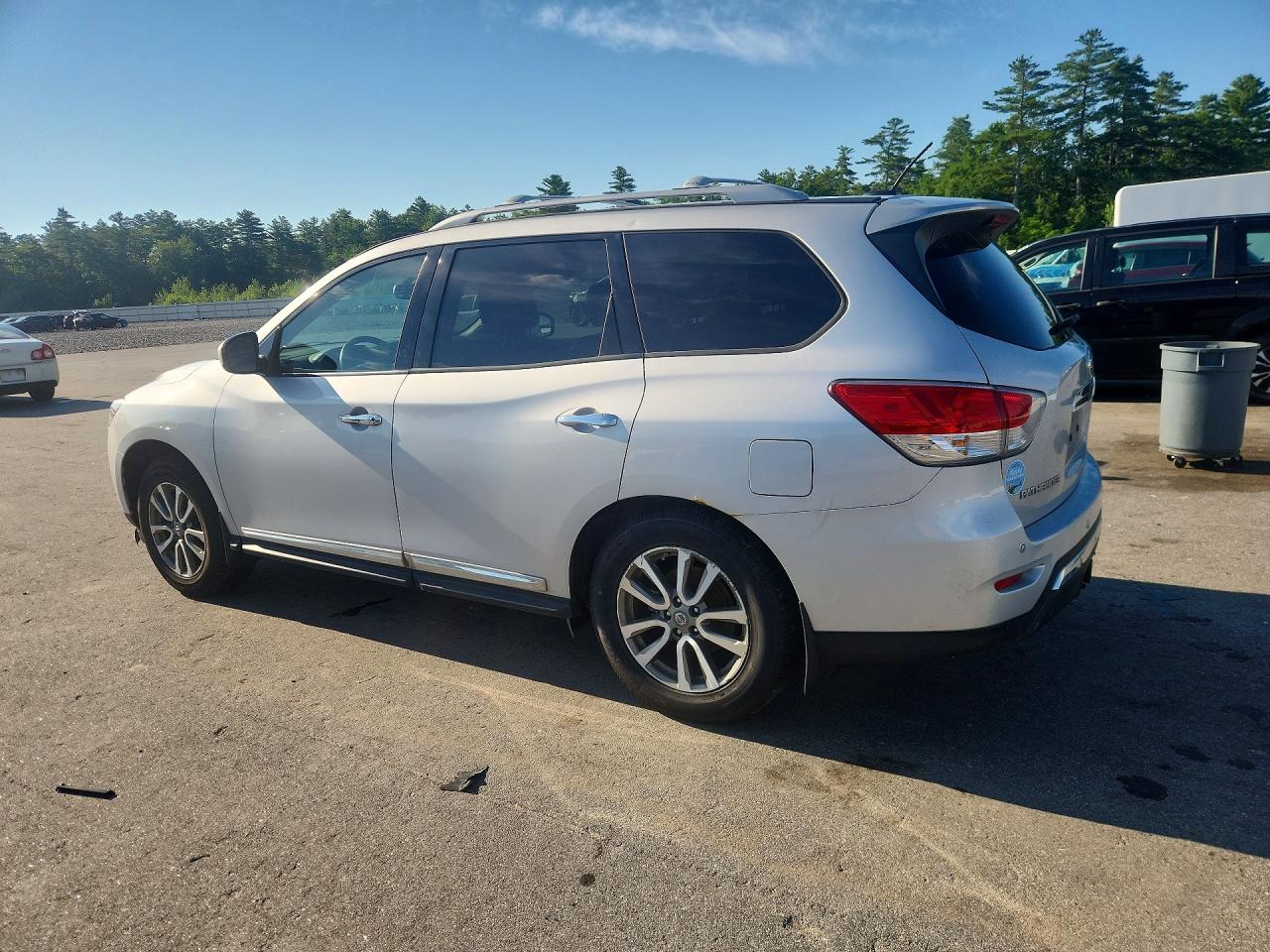 2013 Nissan Pathfinder S Серебряный vin: 5N1AR2MMXDC608336