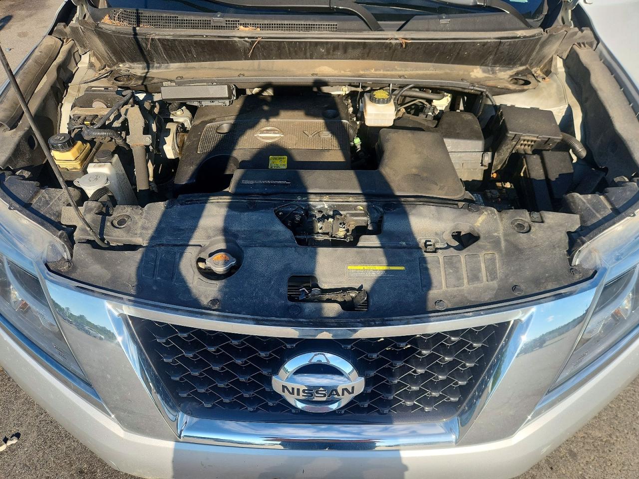 2013 Nissan Pathfinder S Серебряный vin: 5N1AR2MMXDC608336