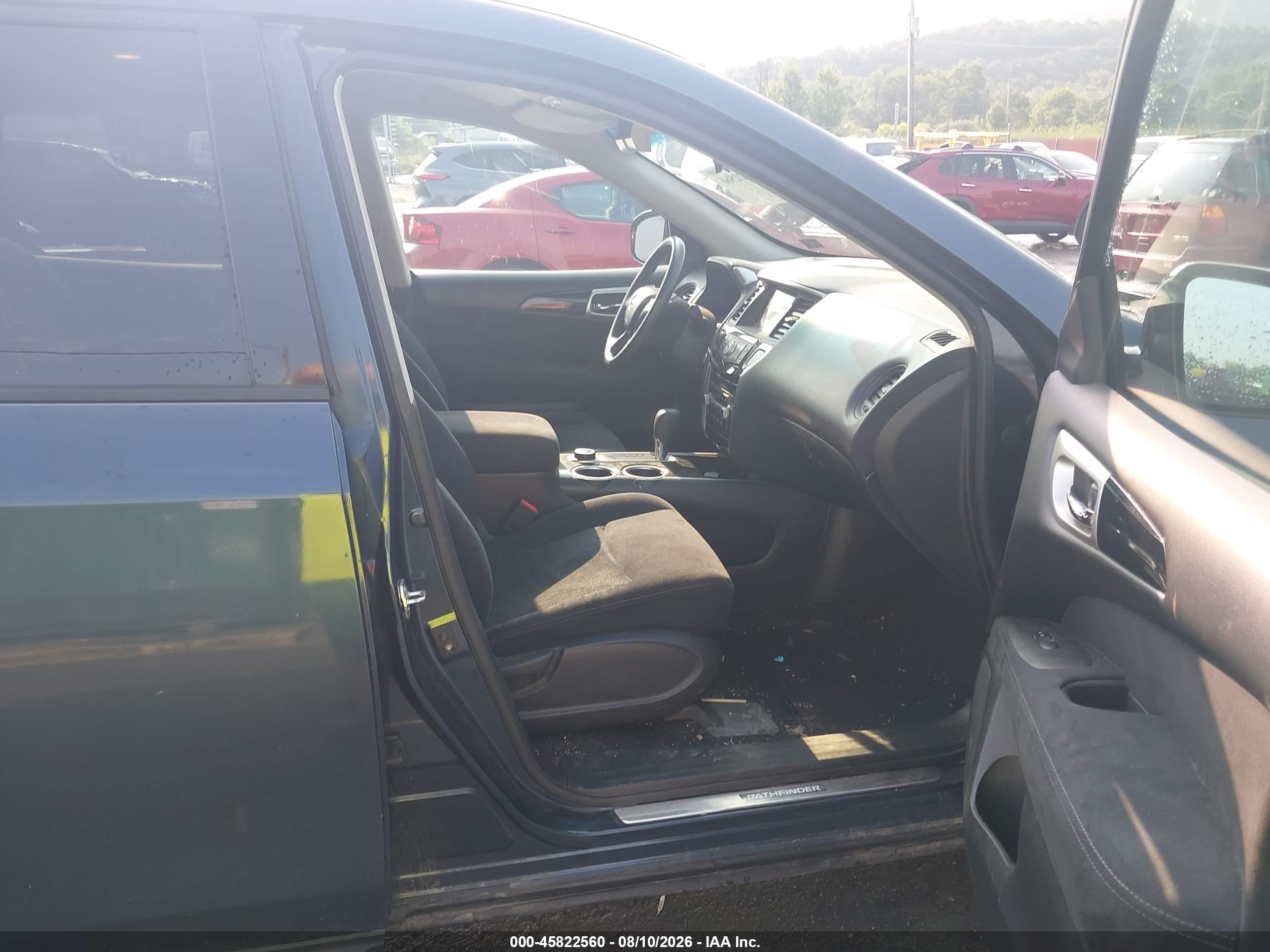 2013 Nissan Pathfinder S Blue vin: 5N1AR2MMXDC608398