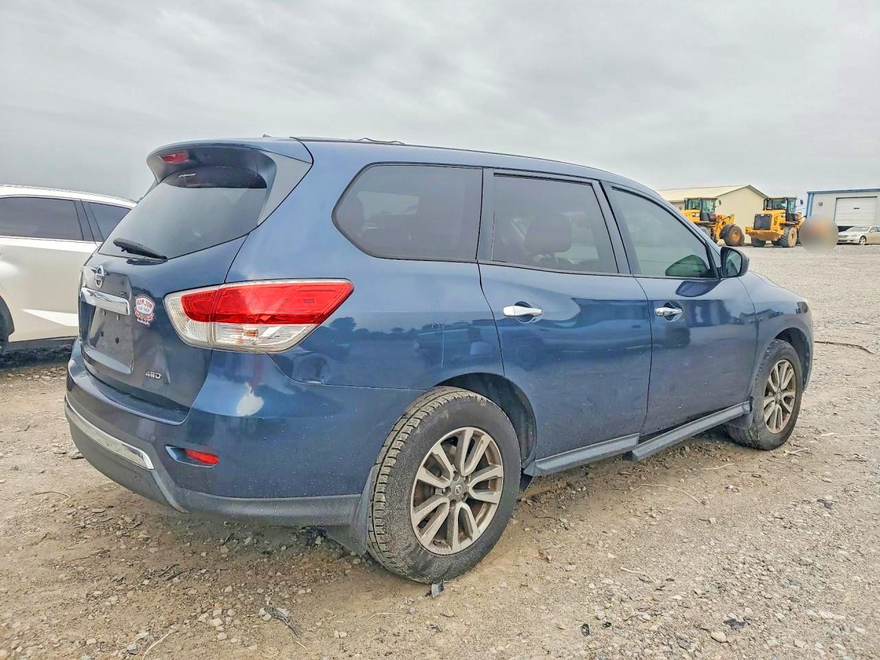 2013 Nissan Pathfinder S Blue vin: 5N1AR2MMXDC617666