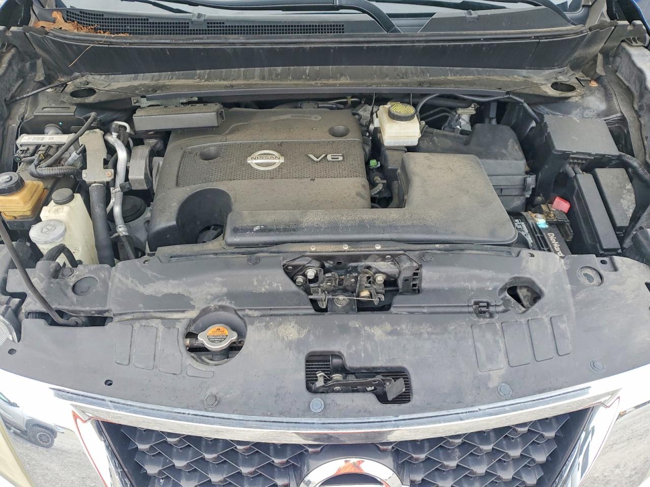 2013 Nissan Pathfinder S Blue vin: 5N1AR2MMXDC617666