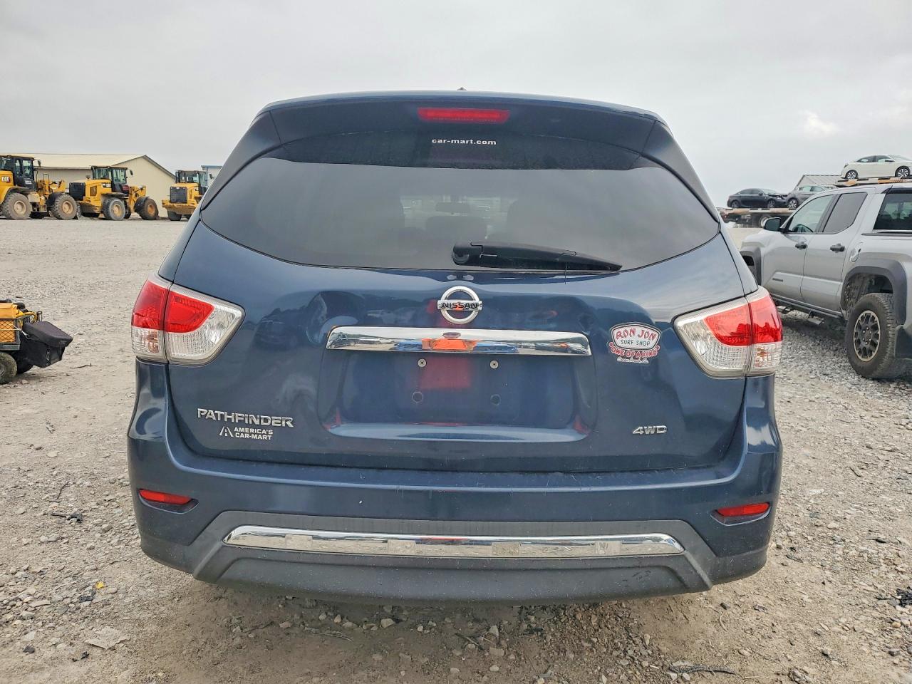 2013 Nissan Pathfinder S Blue vin: 5N1AR2MMXDC617666