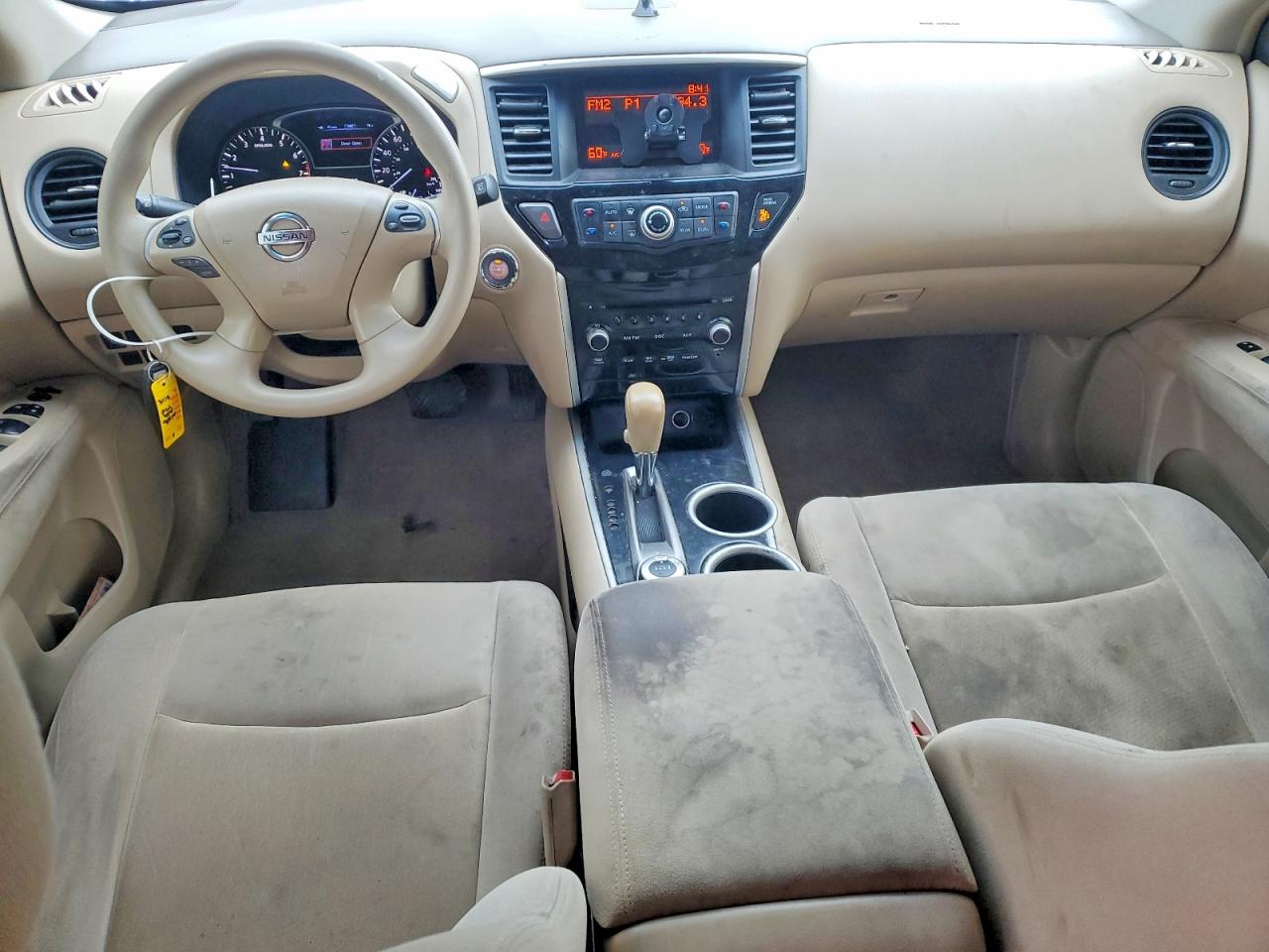 2013 Nissan Pathfinder S Blue vin: 5N1AR2MMXDC617666