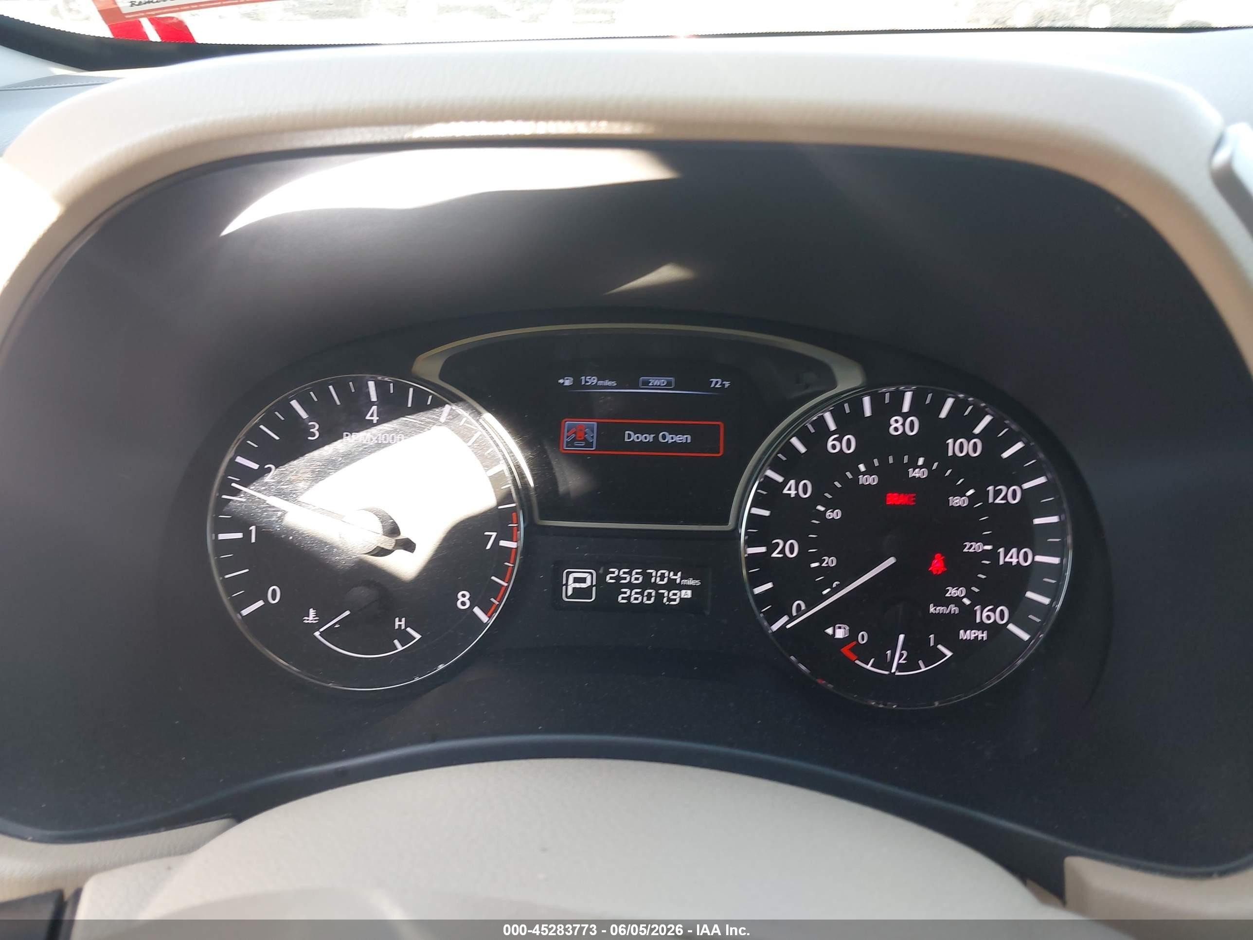 2013 Nissan Pathfinder Sv Gray vin: 5N1AR2MMXDC624522