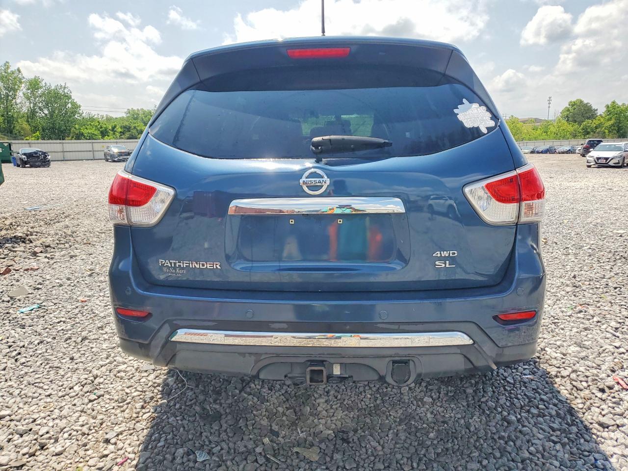 2013 Nissan Pathfinder S Синий vin: 5N1AR2MMXDC626951