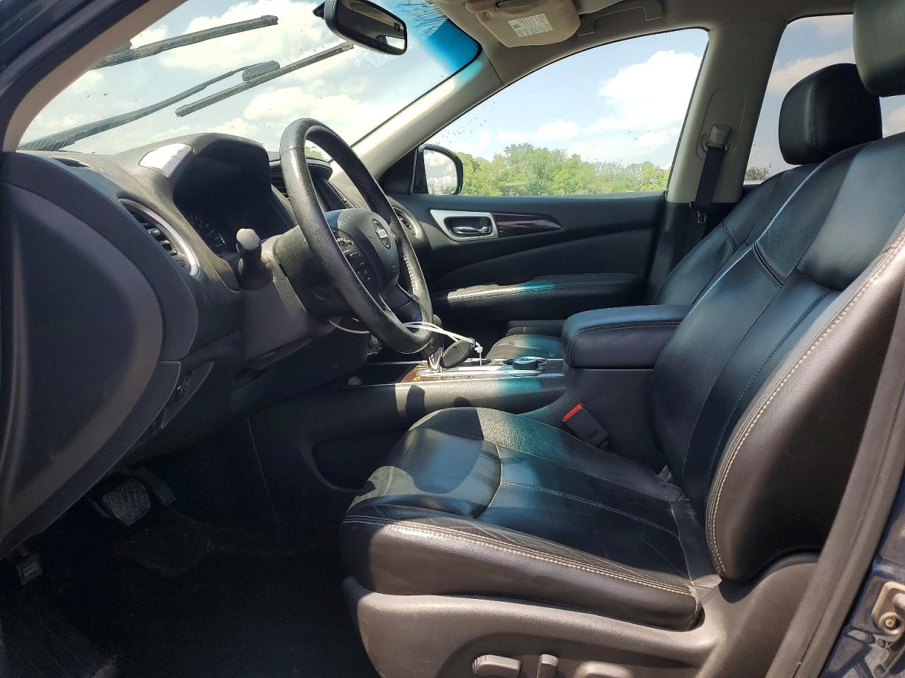 2013 Nissan Pathfinder S Синий vin: 5N1AR2MMXDC626951