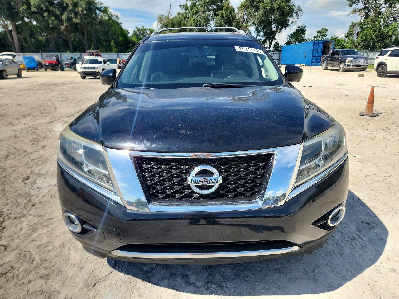2013 Nissan Pathfinder S Black vin: 5N1AR2MMXDC636153