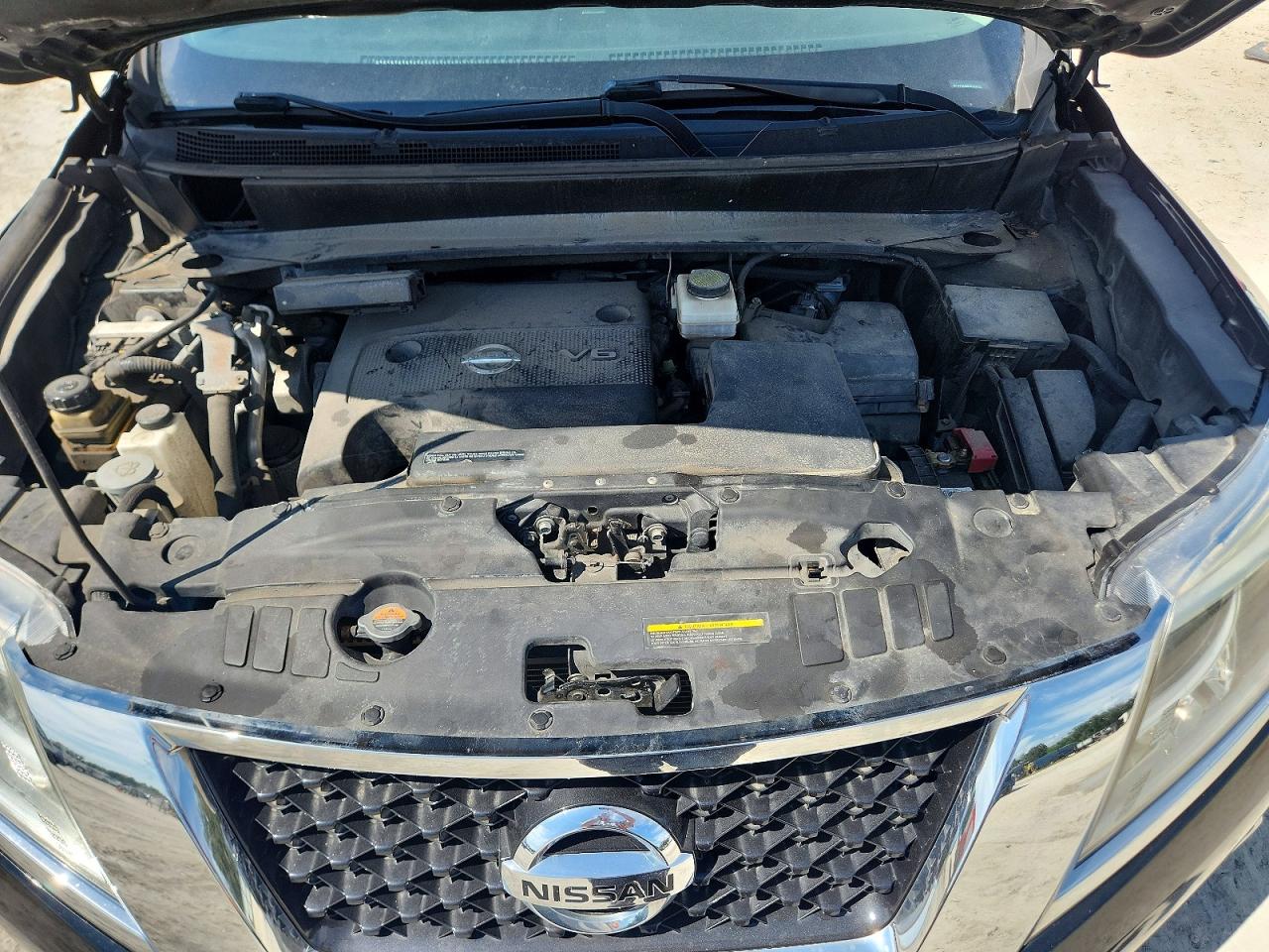 2013 Nissan Pathfinder S Black vin: 5N1AR2MMXDC636153