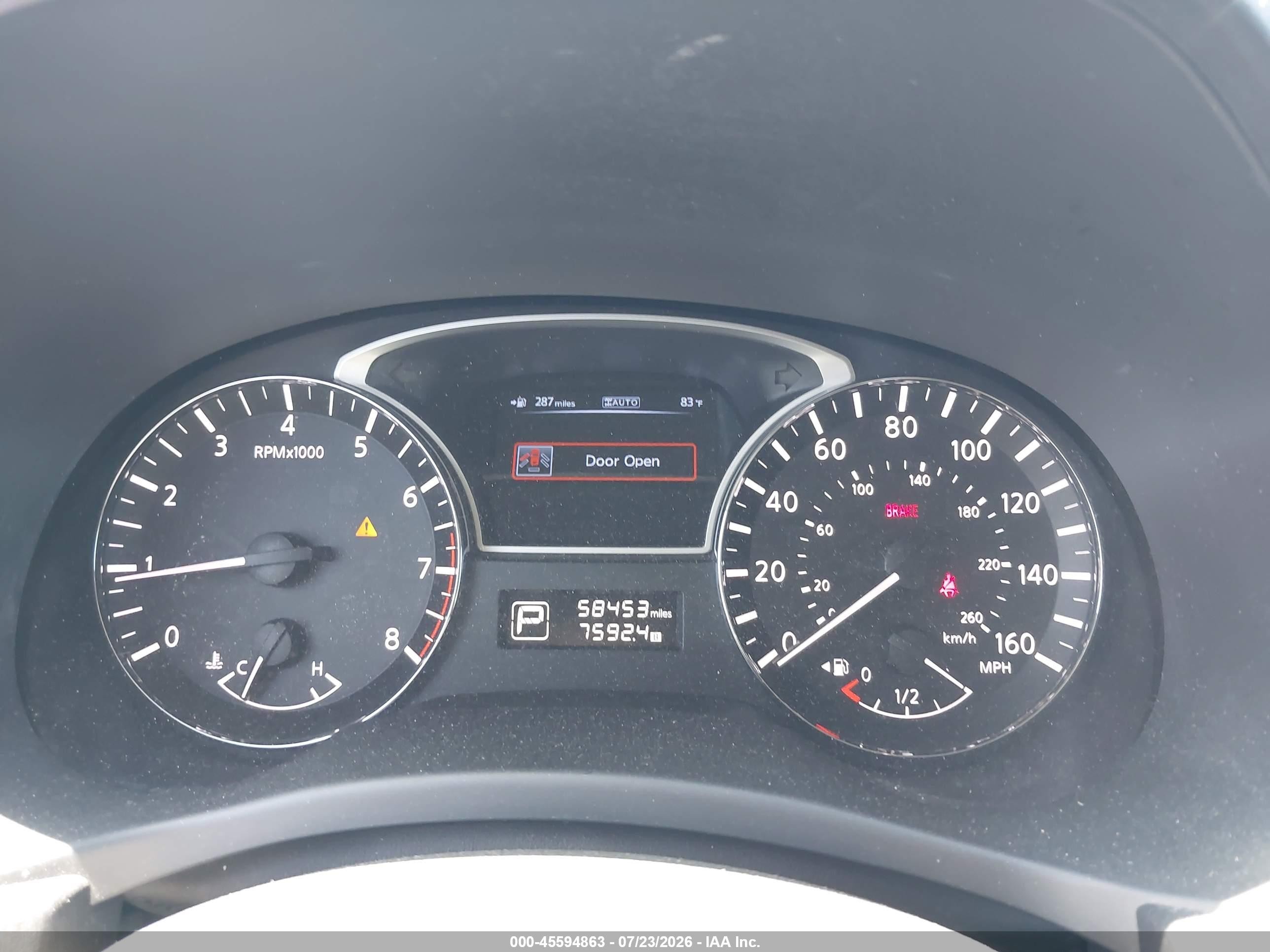 2013 Nissan Pathfinder Sl Silver vin: 5N1AR2MMXDC636752