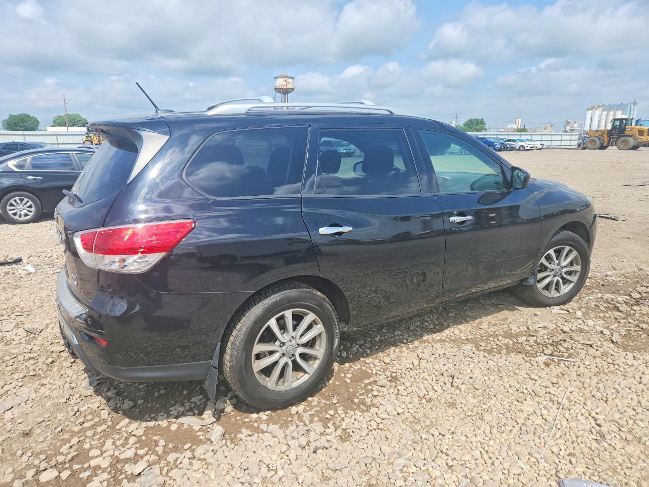 2013 Nissan Pathfinder S Black vin: 5N1AR2MMXDC642857