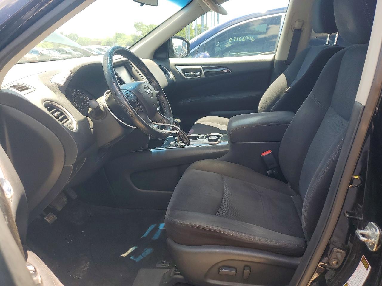 2013 Nissan Pathfinder S Black vin: 5N1AR2MMXDC642857