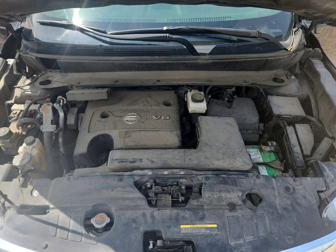 2013 Nissan Pathfinder S Black vin: 5N1AR2MMXDC642857