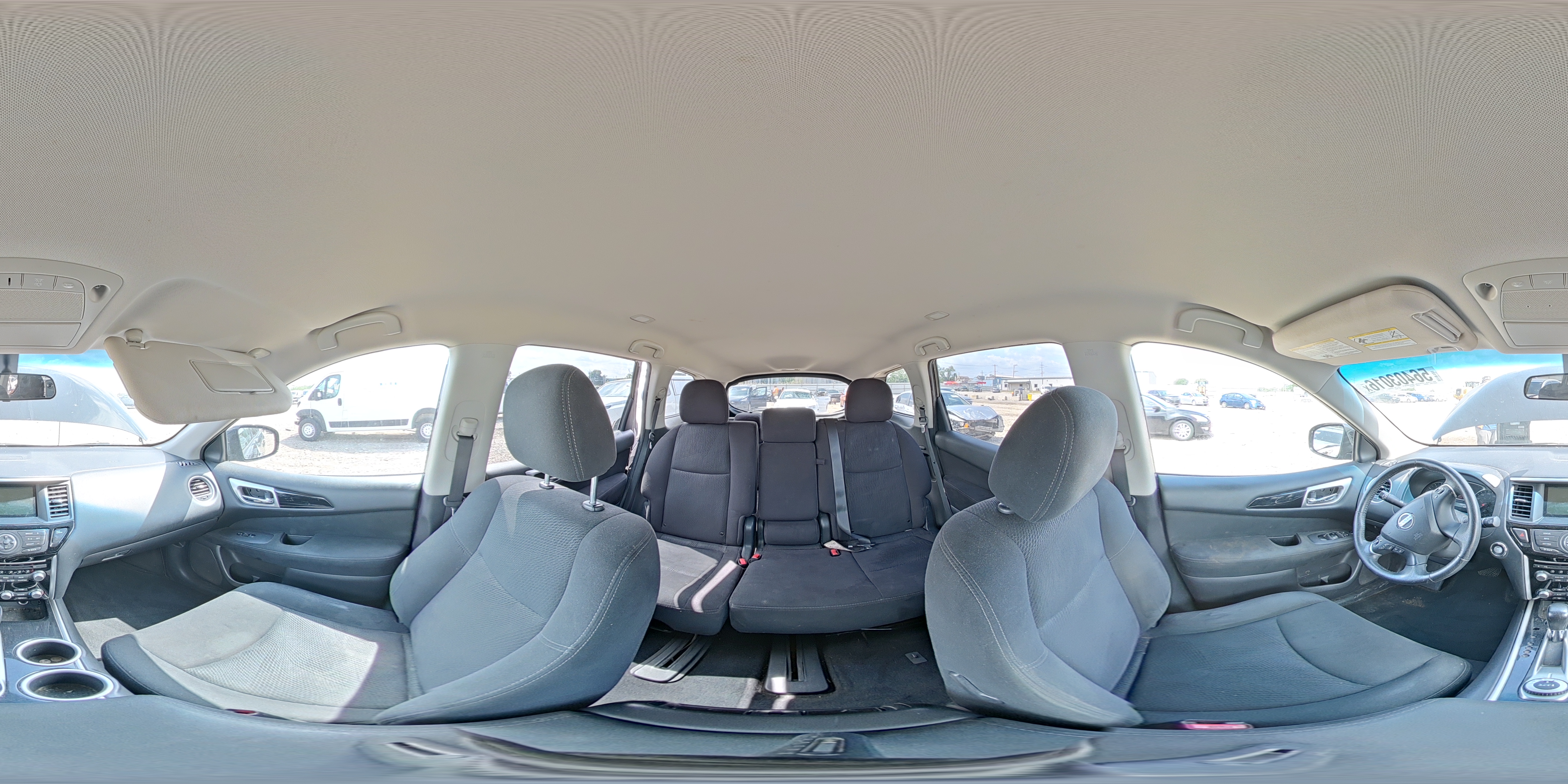 2013 Nissan Pathfinder S Black vin: 5N1AR2MMXDC642857
