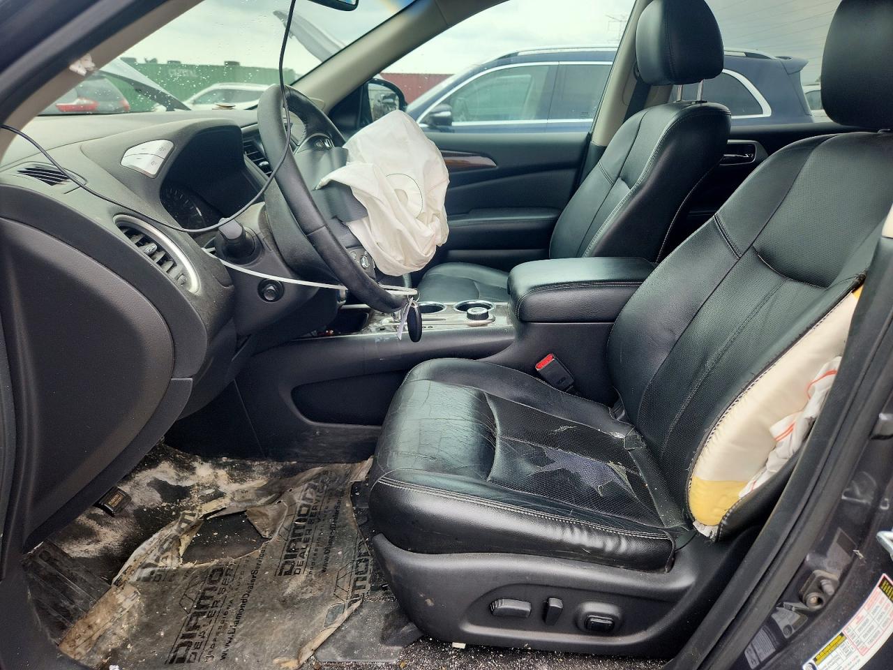 2013 Nissan Pathfinder S Серый vin: 5N1AR2MMXDC644673