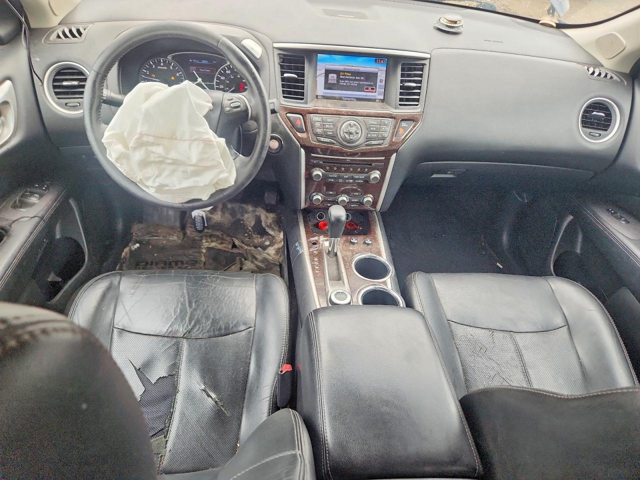 2013 Nissan Pathfinder S Серый vin: 5N1AR2MMXDC644673