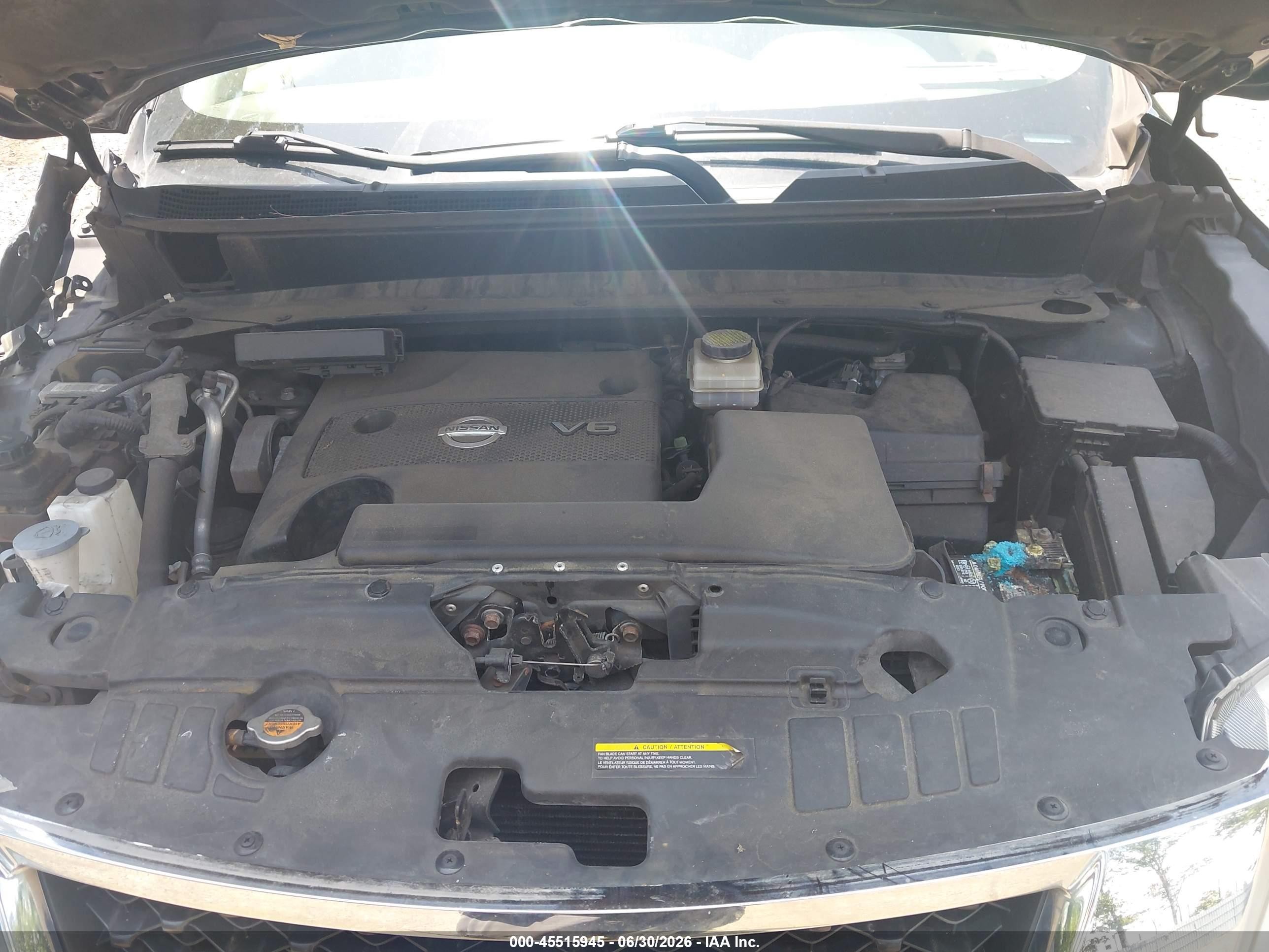 2013 Nissan Pathfinder Platinum Черный vin: 5N1AR2MMXDC656385