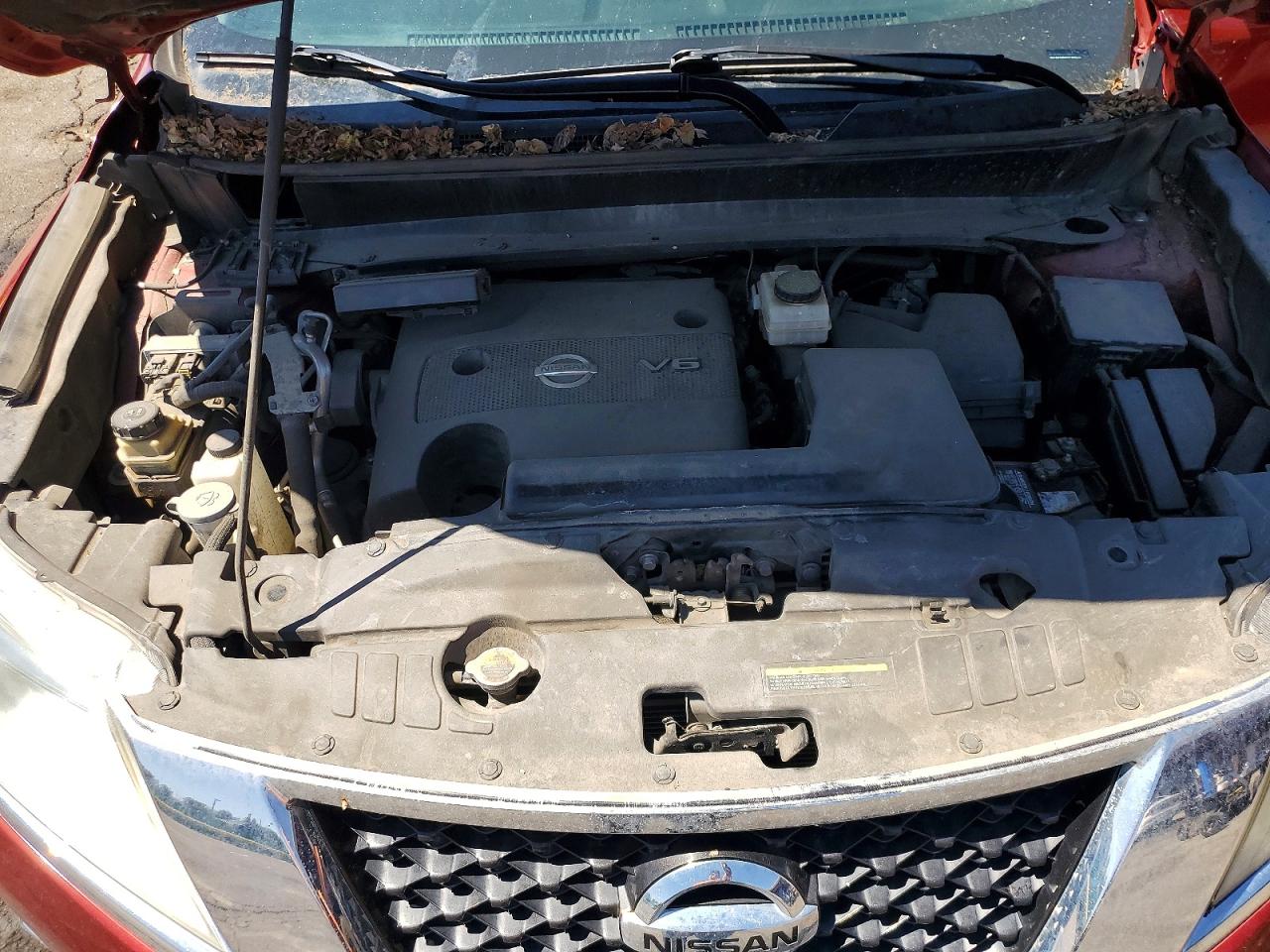 2013 Nissan Pathfinder S Maroon vin: 5N1AR2MMXDC659710