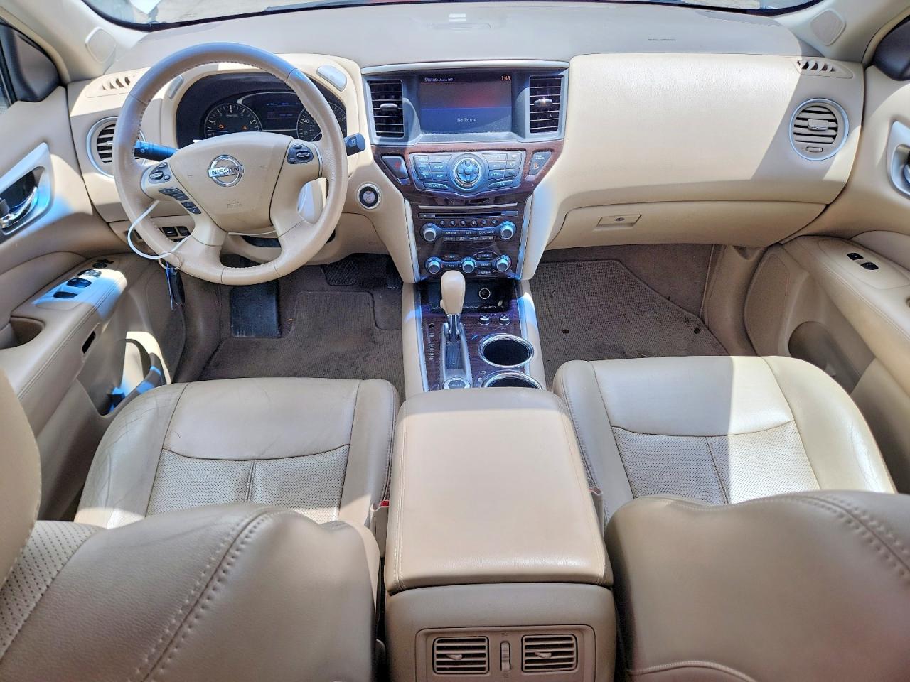 2013 Nissan Pathfinder S White vin: 5N1AR2MMXDC662154