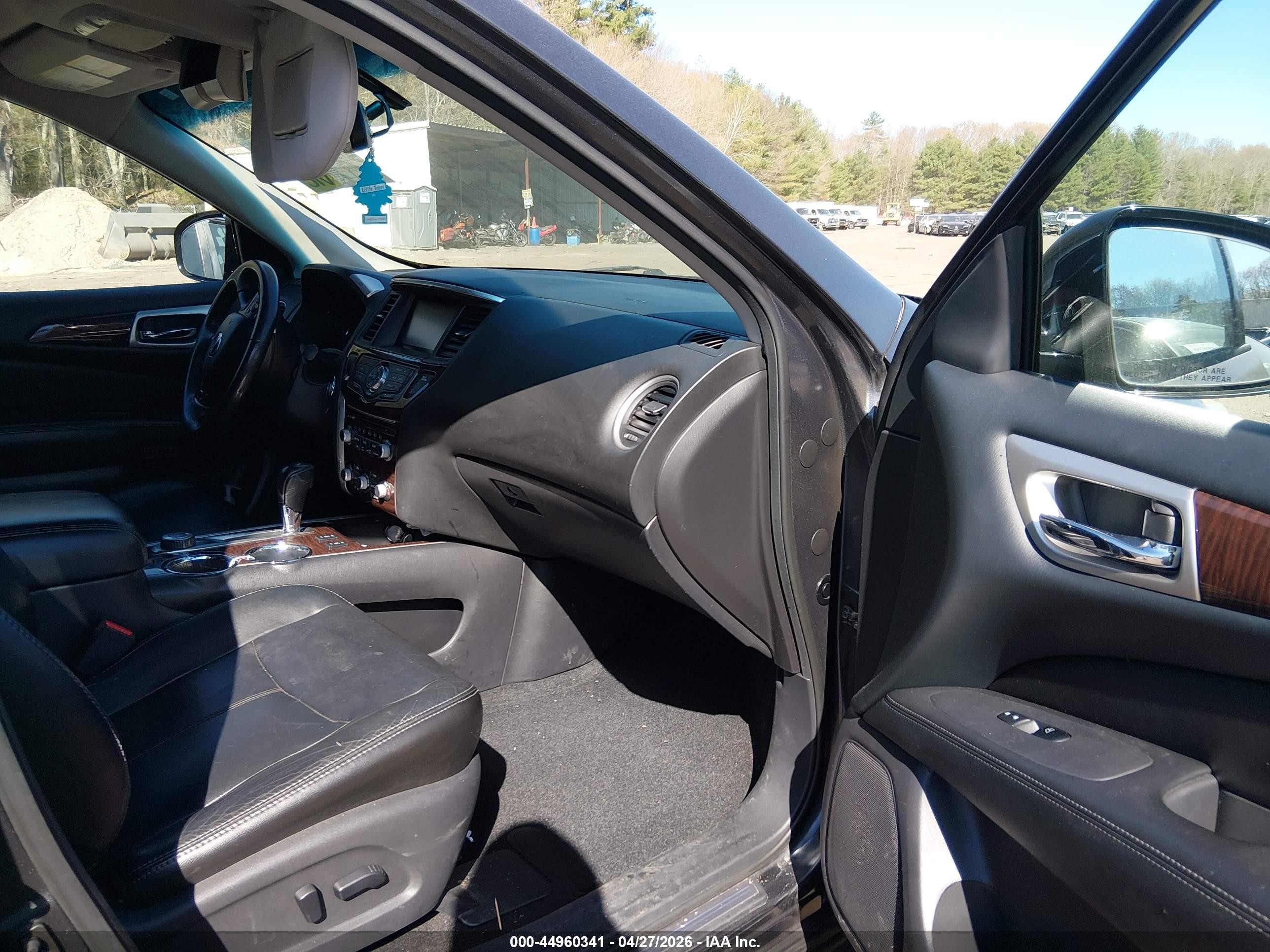 2013 Nissan Pathfinder Sl Gray vin: 5N1AR2MMXDC681612