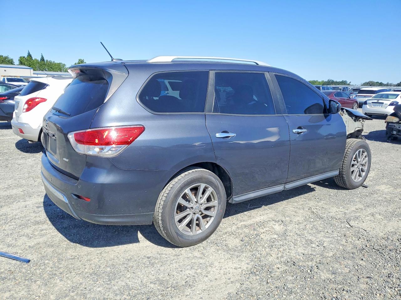 2013 Nissan Pathfinder S Charcoal vin: 5N1AR2MMXDC682632