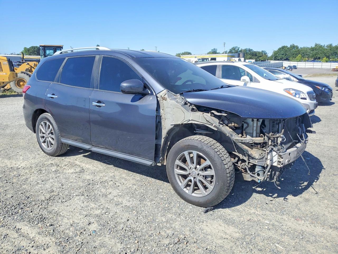 2013 Nissan Pathfinder S Charcoal vin: 5N1AR2MMXDC682632