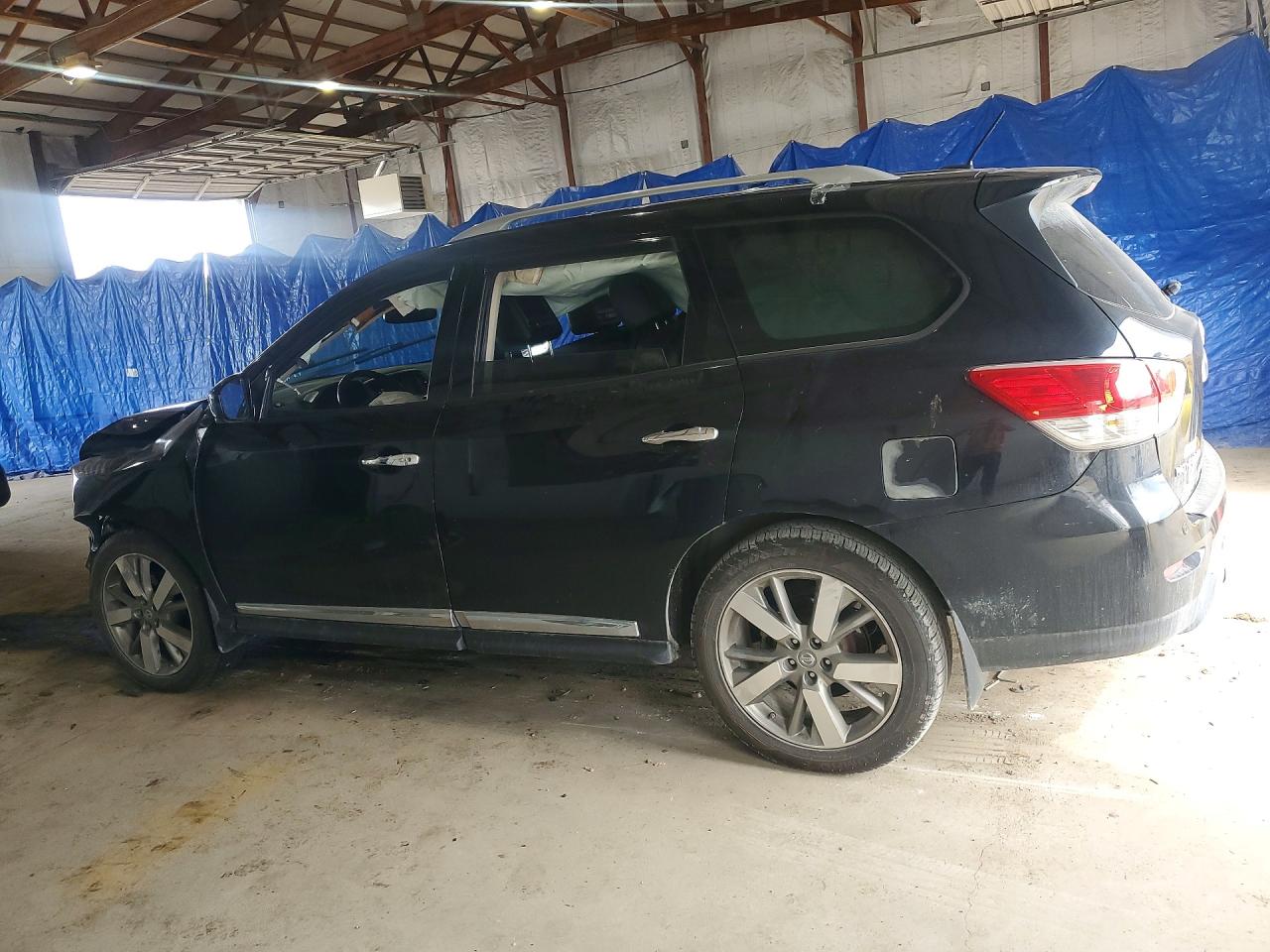 2013 Nissan Pathfinder S Black vin: 5N1AR2MMXDC686342