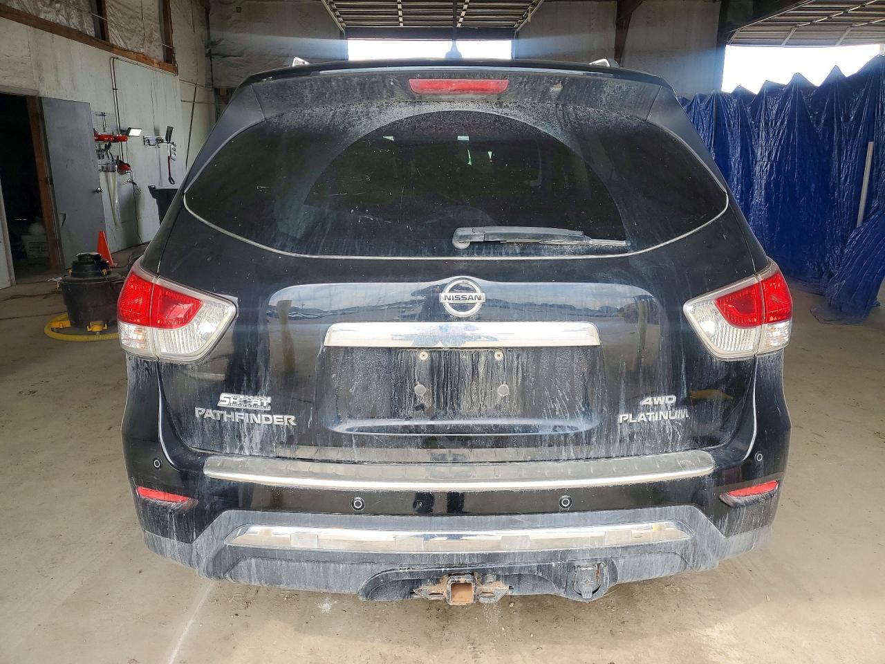 2013 Nissan Pathfinder S Black vin: 5N1AR2MMXDC686342
