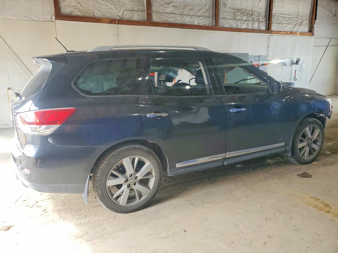 2013 Nissan Pathfinder S Black vin: 5N1AR2MMXDC686342