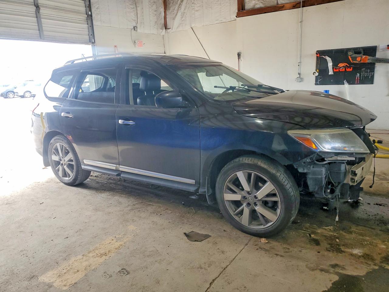 2013 Nissan Pathfinder S Black vin: 5N1AR2MMXDC686342